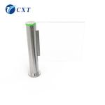 China Community supermarket anti-collision swing gate intelligent full-automatic brushless motor swing gate Disabled Security Access Glass Swing Door 140s manufacturer