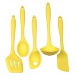 ODM Colorful Silicone Kitchen Utensil Set , Non Toxic Silicone Cooking Utensils for sale