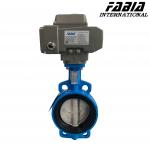 DN125 Electric Switch Type Butterfly Valve Carbon Steel Electric Valve for sale
