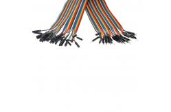 China 40cm 40 Pin Male To Female Solderless Breadboard Jumper Wires supplier