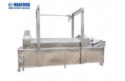 China Onion Plantain Chips Snack Food Processing Machinery 48kw Power Adjustable Temperature supplier