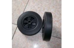 China Roll Container Wheelie Bin Wheel 200mm Garbage Can Wheel Replacement supplier