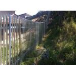 W Section 2.5mm Steel Security Fencing Match Square Post for sale