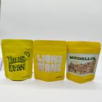 Embossing Soft Touch Mylar Bag 0.5oz zippered Retortable Pouch Packaging