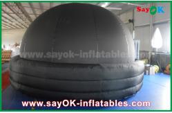 China Customized 5m / 6m Dia Inflatable Projection Dome Tent For Kids / Adults supplier