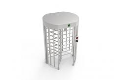 China Security Access Control Full Height Turnstile Gate Hot Dip Galvanizing With Canopy supplier