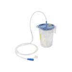 Disposable 1500ml/2500ml Suction Liner Bag and Canister with Medical Grade PVC for Waste Collection and Prevent Backflow for sale