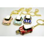 Car Key Shapes Custom Printed Usb Memory Stick 15MB/S personalised usb drives for sale