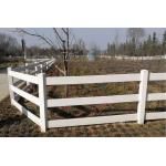 White Pvc Farm Plastic Horse Fencing Height 1.5m 1.8m for sale