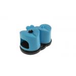 Soft Touch Household Knife Sharpener With Suction Cup , Ultimate Private labeling