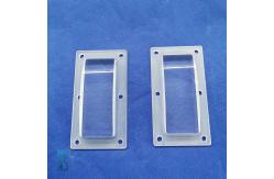 China Custom Quartz Transparent Opaque Punching Step High Temperature Corrosion Resistant supplier