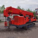 Hydraulic Remote Control Diesel Electric Power Spider Crawler Crane 5ton 8ton for sale