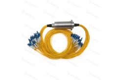 China 2 - 37 Circuits Optical Signal Slip Ring Small IP68 Optical Slipring supplier