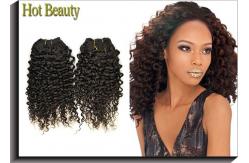 China Full Ends Indian Virgin Hair Extensions Remi Kinky Curly Double Weft supplier
