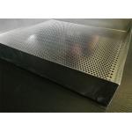 Air Dry 600x400mm Round Hole Metal SGS Stainless Mesh Tray for sale
