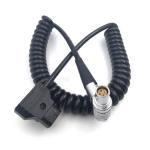 Red epic spring power cable Lemo right angle FHJ 1B 6pin female to D-tap cable for sale