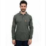UL FR Henley Shirt Cotton Knit Flame Resistant Polo Shirts HRC2 for sale