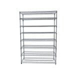 Customized ESD Storage 4 Layers Shelf Trolley Wire Mesh Shelving Cart