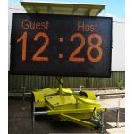 P16 Two Amber Portable Variable Message Sign Viewing Angle 30°/30° for sale