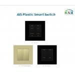 Hotel KNX Wall Switch Aluminum / Plastic Material For Controlling Lamp