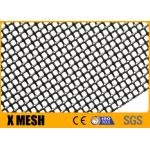 Stainless Steel Security Fly Screen Mesh For Windows Black Color for sale