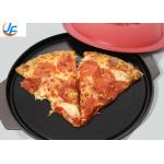 RK Bakeware China Manufacturer-Pizza Hut Hardcoat Anodized Hardcoat Anodized Thin Crust Pizza Pans for sale