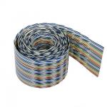 Medical Biocompatible PVC Flat Ribbon Cable UL1185 with Shielded Tinned Copper Round Wire for sale