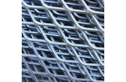China Aluminium Hot Dip Galvanized Expanded Wire Mesh Heavy Duty 10x25mm supplier