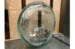 China Decorative Money Box Scratchproof  CCC Crystal Acrylic Glass supplier