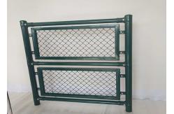 China Flexible PVC Coated Chain Link Fence For Temporary Isolation supplier