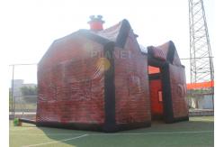 China Large Inflatable Exhibition Tents , Inflatable Pub Tent With Electric Blower supplier