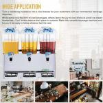 3 Tanks Commercial Dispenser Machine Electric Refrigerated Beverage Fruit Juice for sale