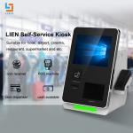 Tabletop Self Check In Kiosks With Room Card Dispenser Function for sale