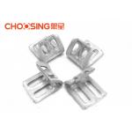 U Shaped Upholstery Spring Clips Fasteners 4 Holes Design Reducing Gun Nail Vibration for sale