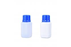 China Square Empty HDPE Plastic Lab Reagent Bottle 125 Ml Leakproof supplier