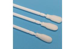 China Foam Tip Oral Mouth Collection Self Collected Nasal Swab , Sampling Flocked Swab supplier