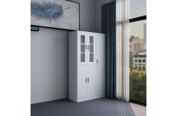 China Power Coating Wall Cabinet With Glass Doors Modular Closet Locker supplier