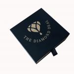 Rigid Boxes End Black Gold Style Necklace Gift Box for Customer's Specific Requirement for sale