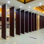 Sound Proof Movable Partition Wall , Operable Sliding Folding Wall Dividers For Wedding Hall for sale