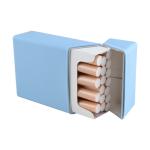 Blue Cigarette Case Silicone Household Products Cotton Swab Case for sale