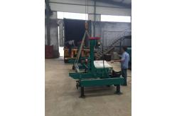 China Industrial Wood Vertical Band Saw Sawmill Machine With Trolley with hydraulic log turner supplier