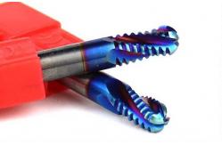 China Solid Carbide Roughing End Mills 4 Flutes CNC Milling Cutter Router Bit supplier