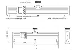 China 6-16mm Various Rope Diameter Elevator Rope Tension Meter HRD-DGZY supplier