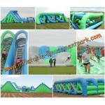 Full Set PVC Tarpaulin Inflatable Obstacle Courses Sport Games for sale