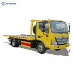 Foton 4x2 Rotator Wrecker 160hp Tow Truck Flat Bed Sinotuk Howo Recovery for sale