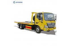 China Foton 4x2 Rotator Wrecker 160hp Tow Truck Flat Bed Sinotuk Howo Recovery supplier