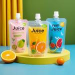 Custom Liquid Juice Packaging Stand Up Spout Pouches Doypack Bags for sale