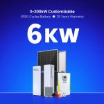 Complete Set 5KWH 3 KWH 6 KW 8KW 10 KW 10KWH 15KW Hybrid Solar Energy Power Storage System Solar Panel for sale