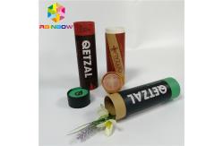 China Tea Dry Fruit Packaging Paper Box Packaging Custom Recyclable Push Up Kraft Tube supplier