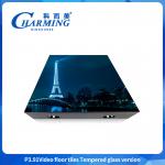 China P3.91 Tempered Glass Model Ultra-Clear Display Video Dancing Floor Tiles For Indoor And Outdoor Rental Activities Quick Maintenance factory